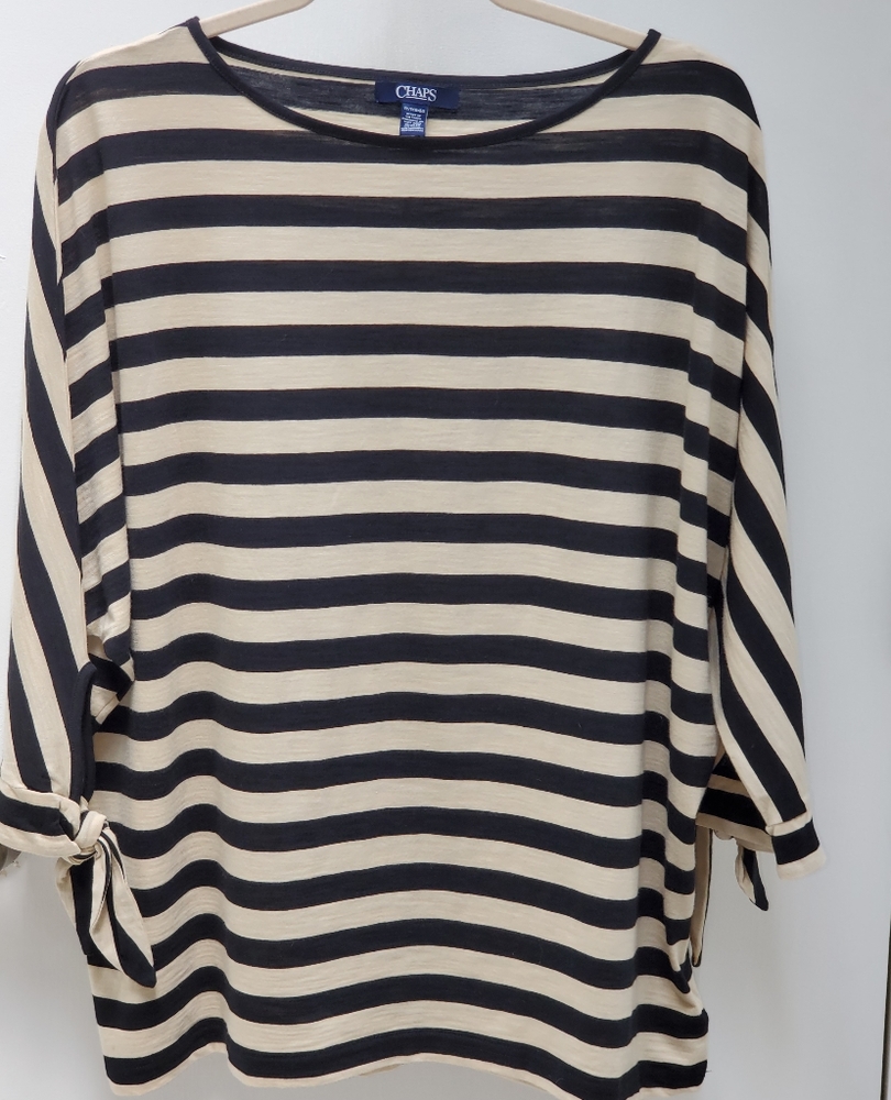 Chaps Dolman Sleeve Top